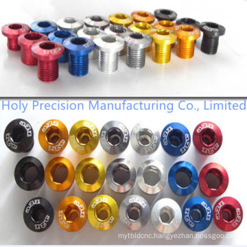Colorful Anodizing Custom CNC Aluminum Machining Parts